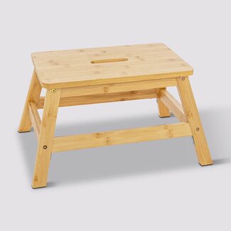 5Five Bambushocker - 1 Stufe - 38 × 26 × 25 cm