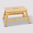  5Five Bamboo Stool - 1 Steps - 38 x 26 x 25 cm