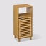  5Five Bathroom rack - Bamboo - Storage rack - 80 × 33 cm - 1 Door