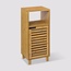 Bathroom Rack - Bamboo - Storage Rack - 80 x 33 cm - 1 Door -