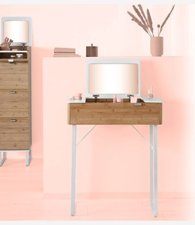 Luxury Bamboo Dressing Table - Make up Table - Levia