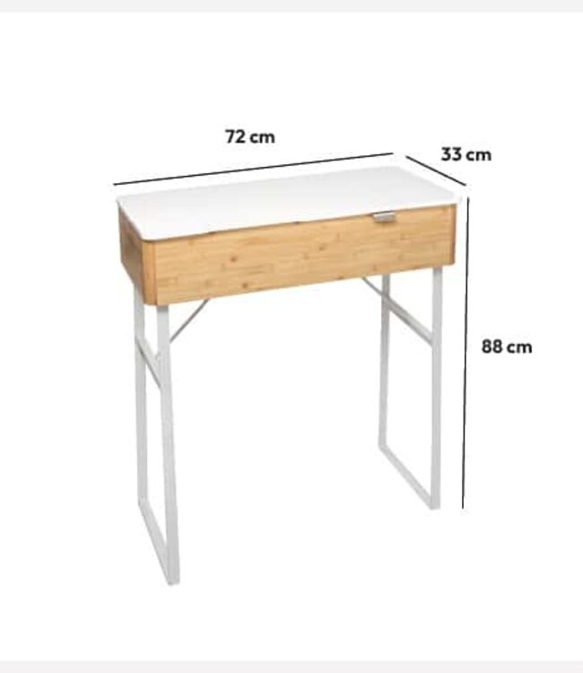 Luxury Bamboo Dressing Table - Make up Table - Levia