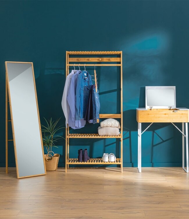 Luxe Bamboe Kaptafel - Make up Tafel - Levia