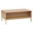 TV cabinet with 2 compartments - L.100 cm - Natural