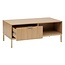 TV cabinet with 2 compartments - L.100 cm - Natural