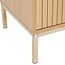 TV-Meubel met 4 Vakken - L.120 cm - Naturel