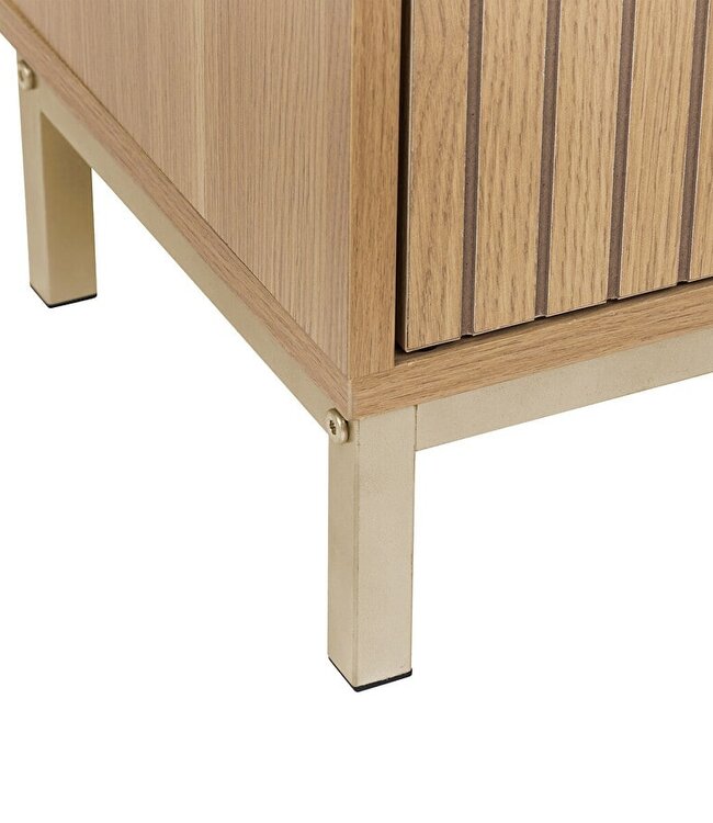 Wastafelonderkast - Paneel Look - Tasso 28x60x80 cm