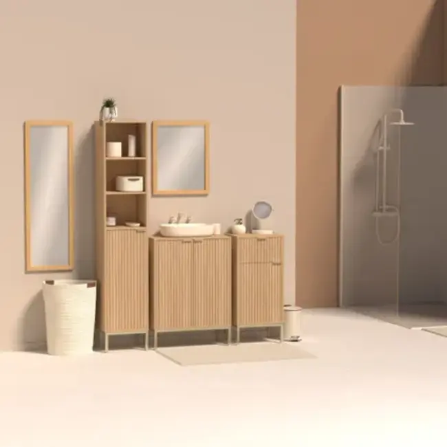 Column cabinet - Panel Design - 33 x 28 x 168 cm - Tasso