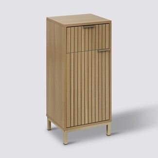  5Five Unterschrank - Panel-Look - 33 × 28 × 80 cm - Tasso