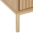 Bedside table with 2 drawers - Panel Look - 40x 40 x 52cm