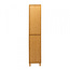 Bamboo Bathroom Cabinet - Column Cabinet - Bookcase -five