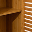 Bamboo Bathroom Cabinet - Column Cabinet - Bookcase -five