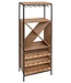 Wijnkast - Barkast - Industrieel - 160x60x30cm - Jochem