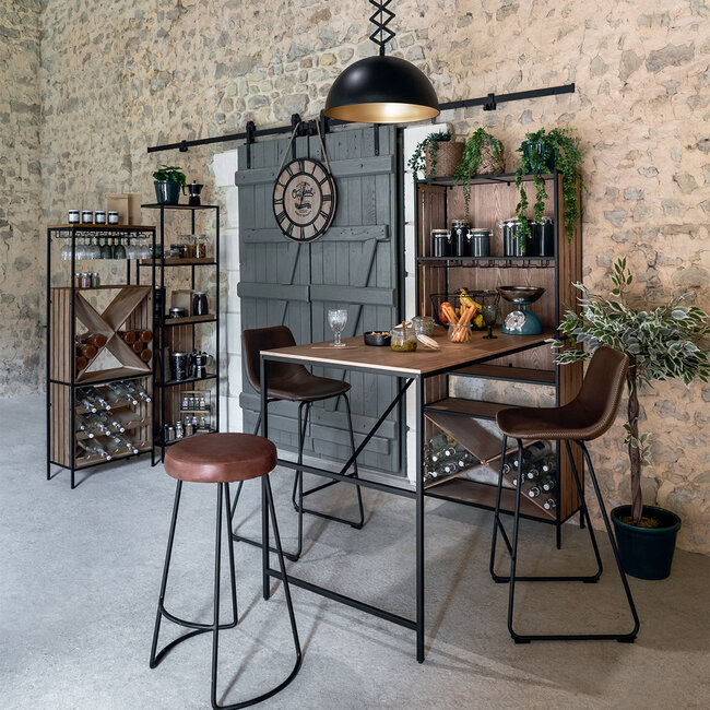 Bartafel - Industrieel - Jochem - 153x80cm