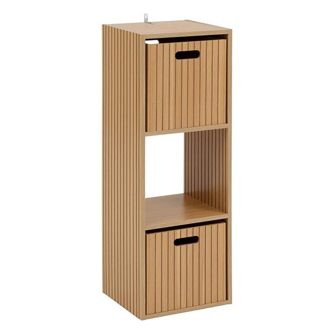 Bookcase - Storage cabinet - 3 compartments - Tasso
