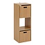 Bookcase - Storage cabinet - 3 compartments - Tasso