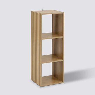  5Five Bücherregal - Aufbewahrungsschrank - 3 Fächer - Tasso