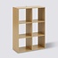 Bookcase - Storage cabinet - 6 compartments - Tasso