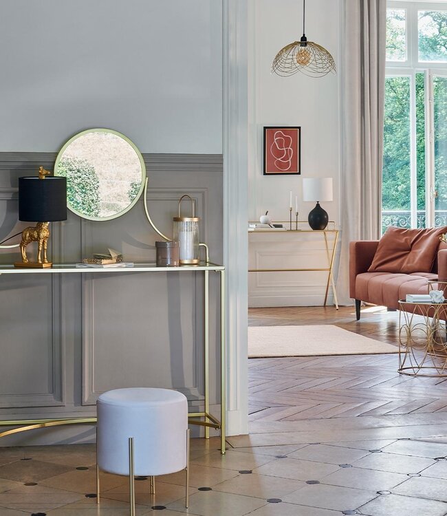 Lamp - Giraf - Gold - 42cm