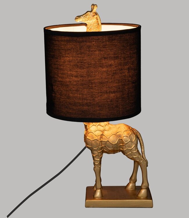 Lamp - Giraf - Gold - 42cm