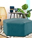 Home Deco Pouf - Velvet Cotele - giulia - 75cm