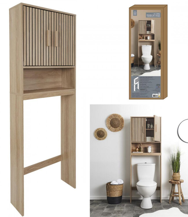 Design Toilet Furniture - Klaus - 166 cm - Brown