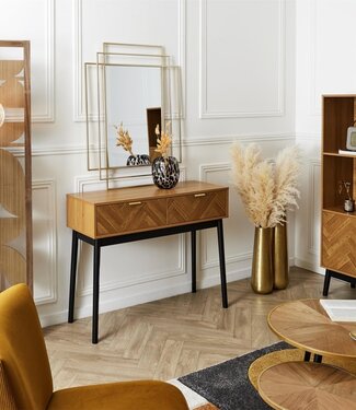 Home Deco Designer Console - 2 Drawers - Felix - 100 cm