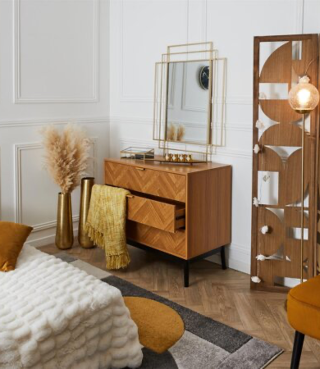 Designer Chest of Drawers 3 Drawers - Felix - 90 cm