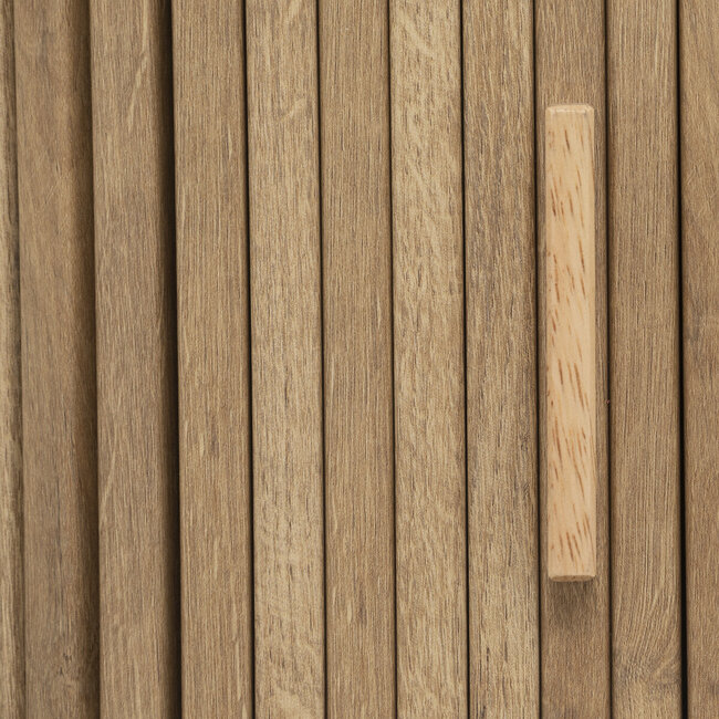 Sideboard with 2 Doors - 140x80cm - Oak effect