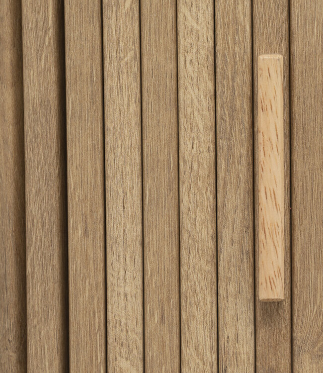 Sideboard with 2 Doors - 140x80cm - Oak effect