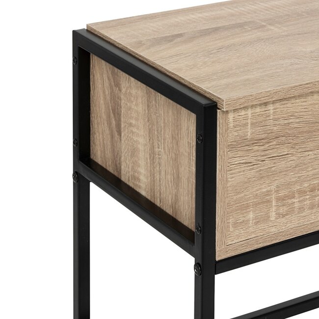 Shoe Storage Bench - Drawers - Industrial - Aliaj