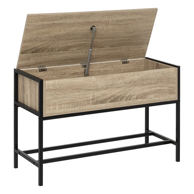 Shoe Storage Bench - Drawers - Industrial