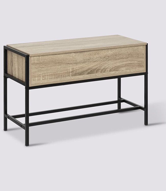 Shoe Storage Bench - Drawers - Industrial - Aliaj