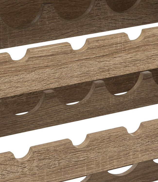 Barkast - Flessenrek - 25 Flessen - Natuurlijk - Aliaj