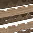 5Five Barschrank - Flaschenregal - 25 Flaschen - Natur - Aliaj