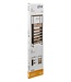 Bar cabinet - Bottle rack - 25 Bottles - Natural - Aliaj