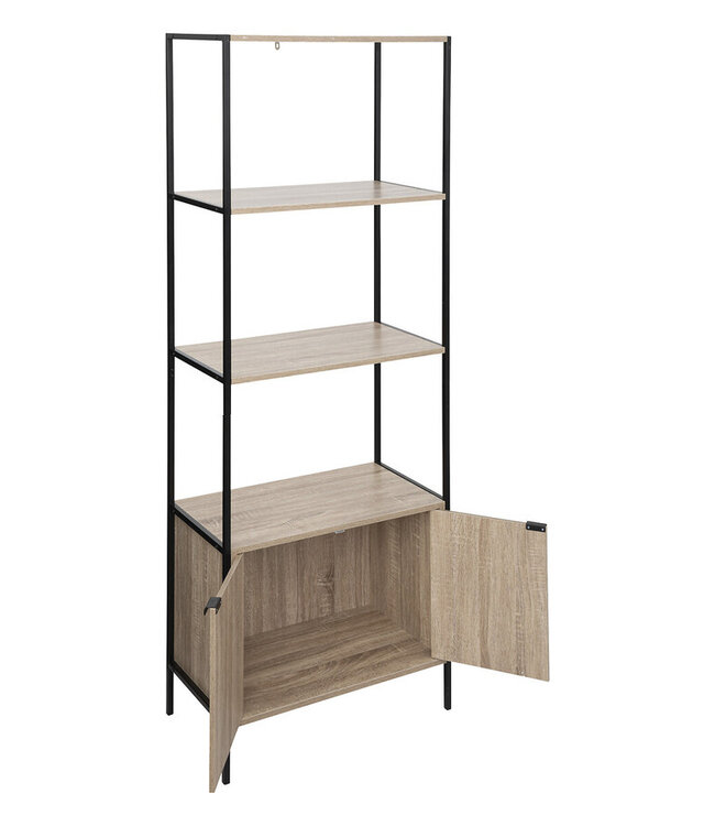 Shelving unit with 2 Doors - Bookcase - Aliaj