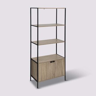  5Five Shelving unit with 2 Doors - Bookcase - Aliaj