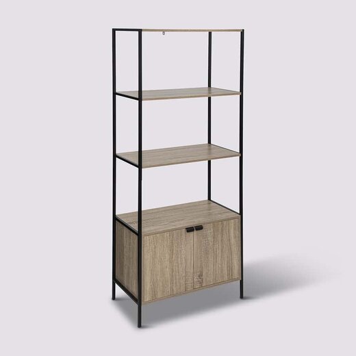  5Five Shelving unit with 2 Doors - Bookcase - Aliaj