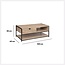 Coffee table - Natural Effects - Aliaj