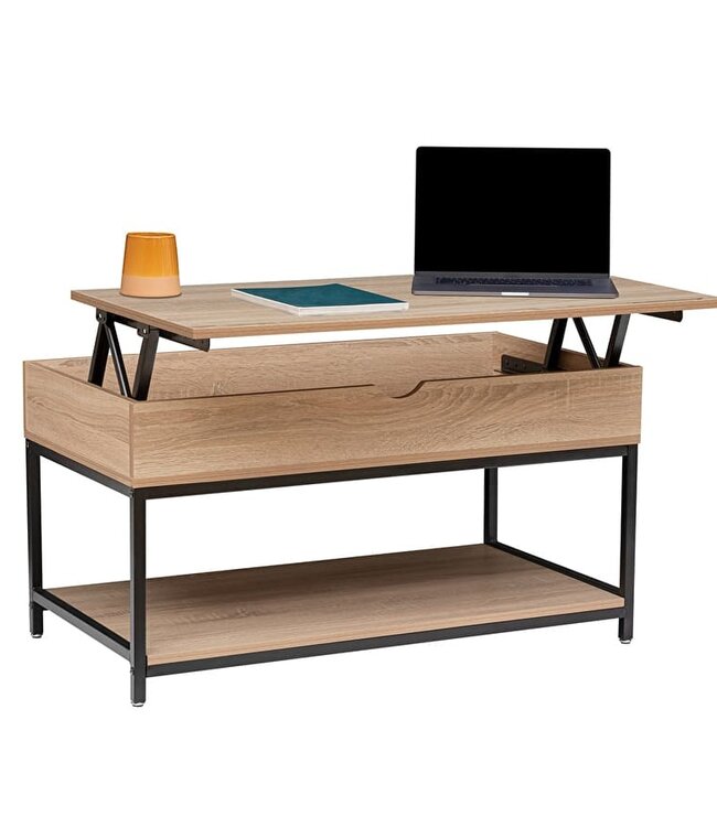 Salontafel met Hefbaar Blad - Aliaj