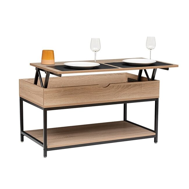 Salontafel met Hefbaar Blad - Aliaj