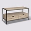 TV cabinet - Natural oak effect - Aliaj