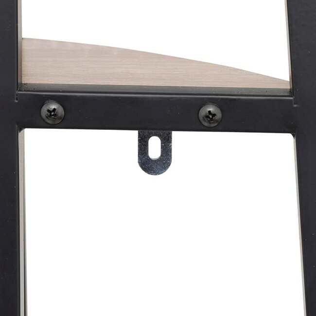 Hoekplank 5 Niveaus 180 cm - Houteffect - Aliaj