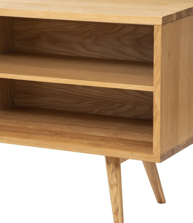 Sideboard 1 Door "Digha" - Oak - 160x72 cm