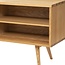 Sideboard 1 Door "Digha" - Oak - 160x72 cm