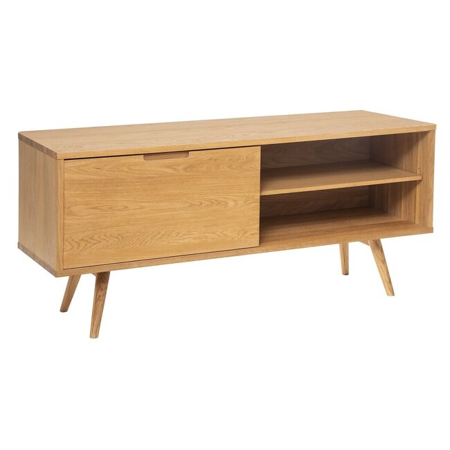 Sideboard 1 Door "Digha" - Oak - 160x72 cm