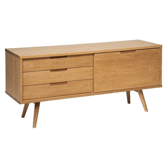 Dressoir 1 Deur "Digha" - Eiken - 160x72 cm