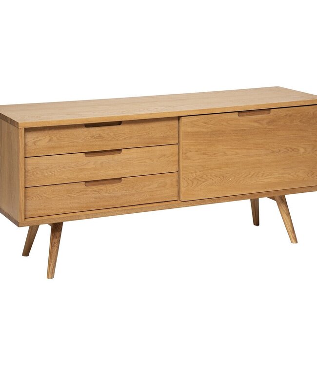 Dressoir 1 Deur "Digha" - Eiken - 160x72 cm