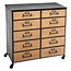 Double Sideboard with 10 Drawers - Baris